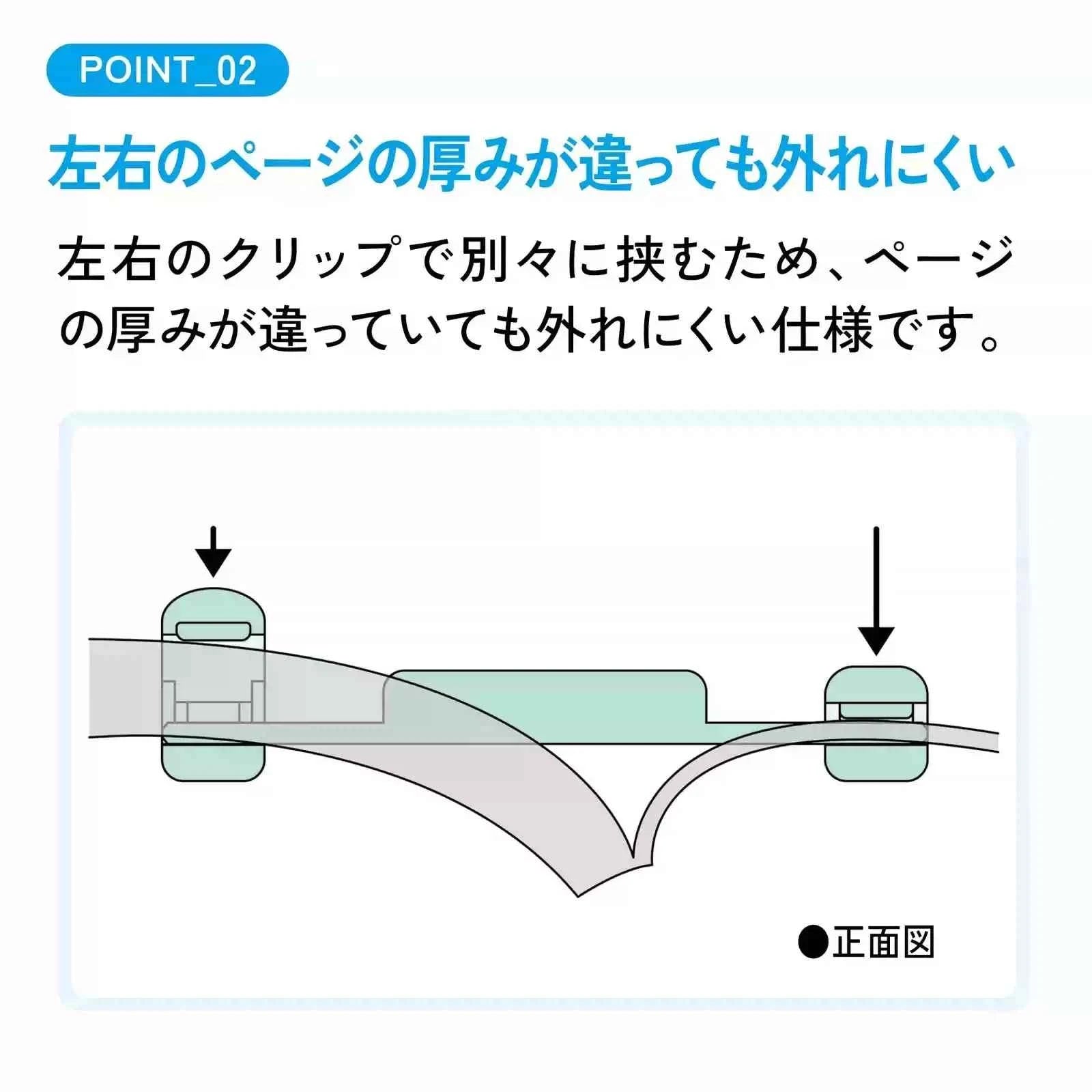 KOKUYO Campus Portable MINI Book Clip