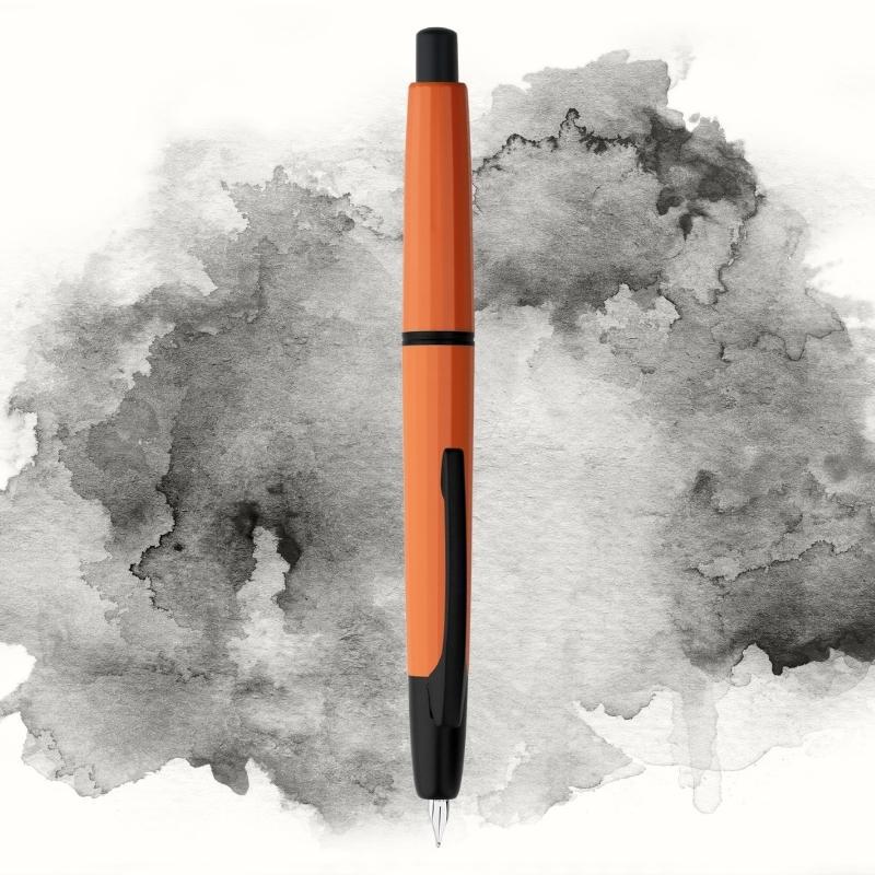 Majohn A2 Press Retractable Fountain Pen Extra Fine Nib with Box