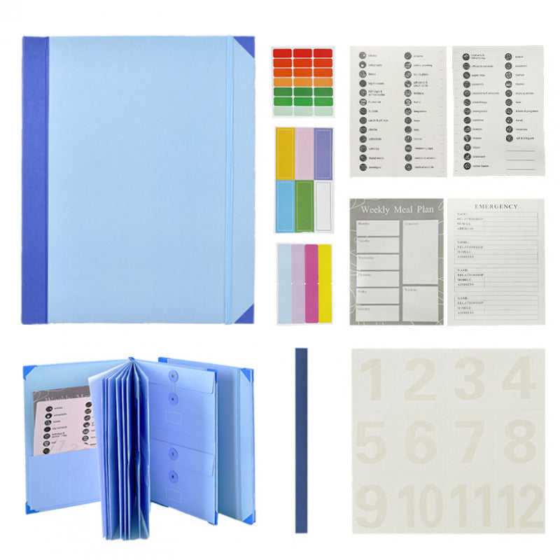 In Case Go Missing Binder Viral TikTok Folio - TTpen