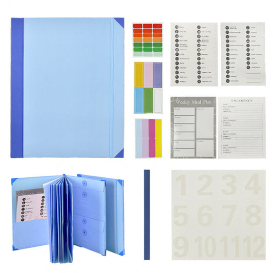 In Case Go Missing Binder Viral TikTok Folio - TTpen