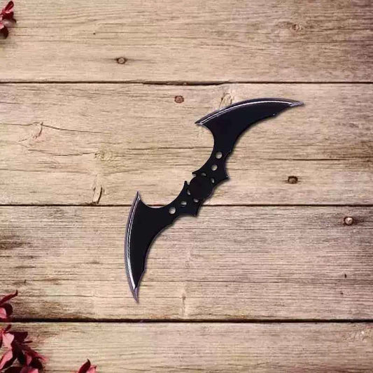 Black Bat Letter Mail Opener Zinc Alloy Unsharpened Blade