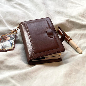 Vintage Dark Brown M5 Loose-Leaf Leather Notebook