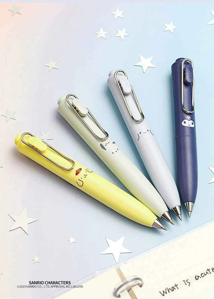 Uni-Ball One P Gel Pen 0.5mm 4 Pack Sanrio Limited Version