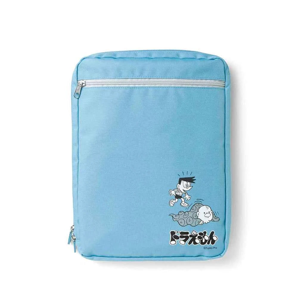 Cute Doraemon Cartoon Tablet & Scrapbook Bag File Organizer