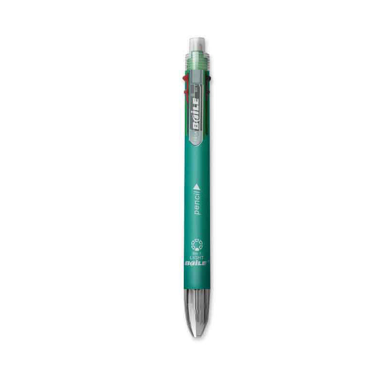 BAILE Multi Pen 5+1 Light,0.7mm Ballpoint Pen,0.5mm Mechanical Pencil