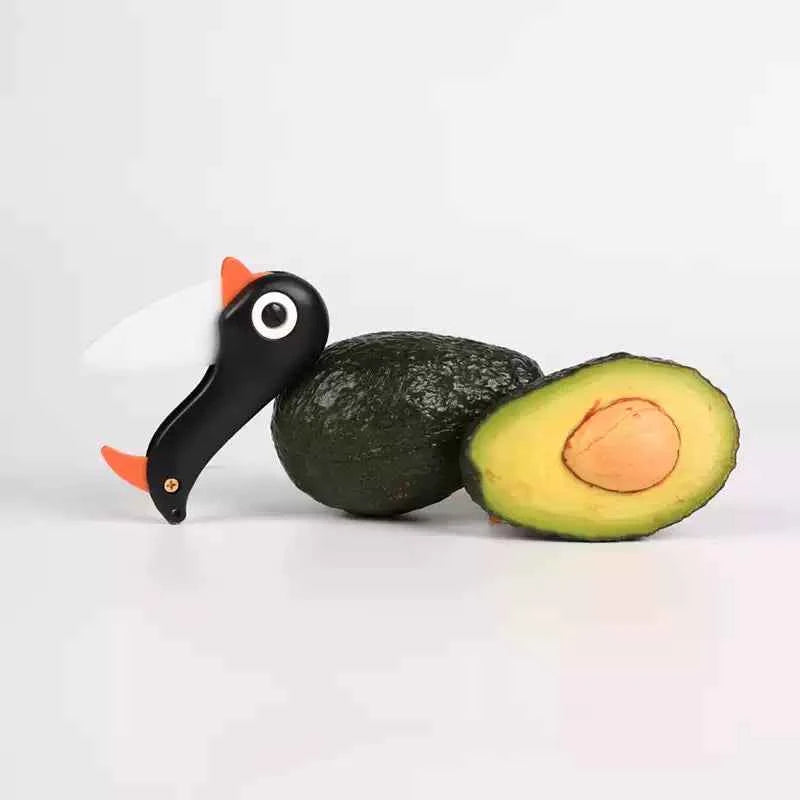 TAIDAMI Japanese Ceramic Penguin Folding Knife