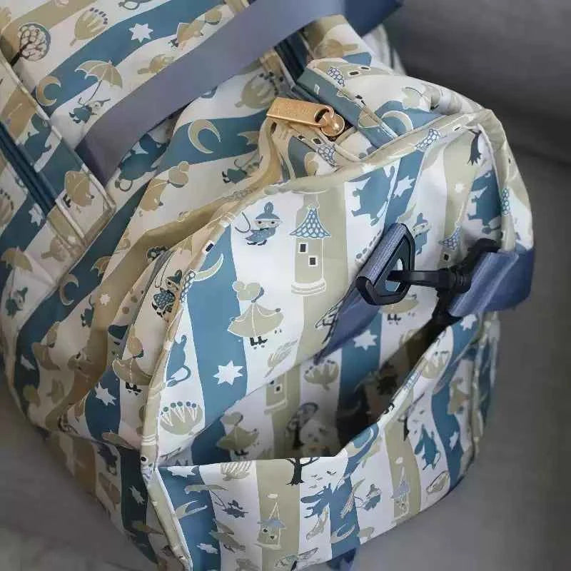 Moomin Japanese Kawaii Foldable Travel Duffel Bag
