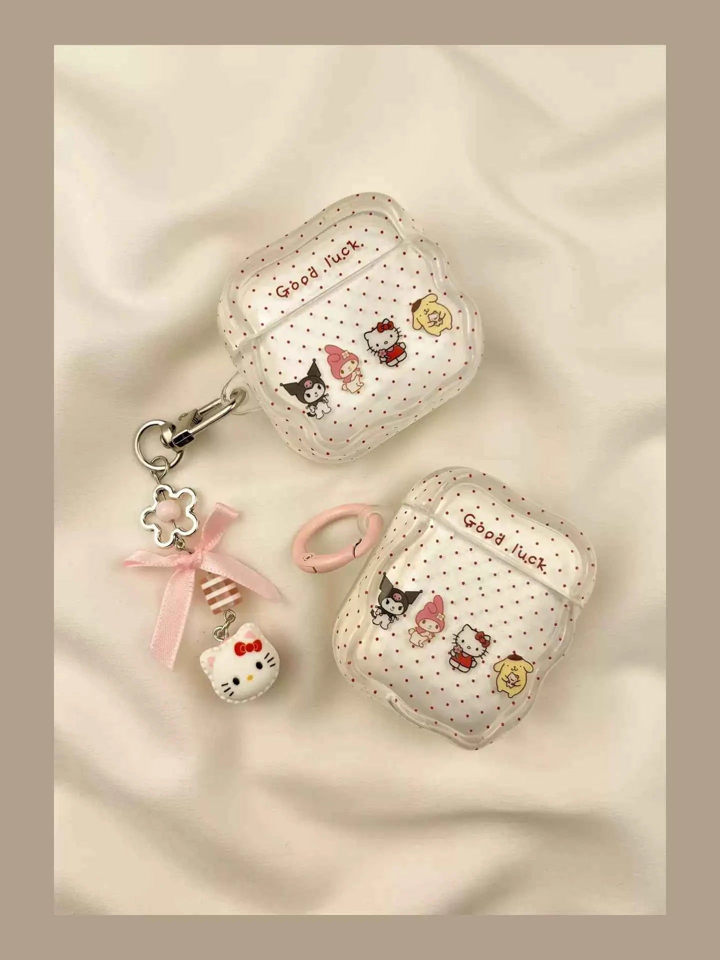 Polka Dot Sanrio AirPods Case