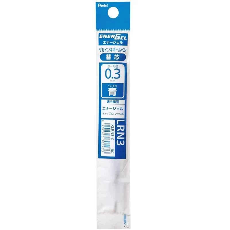 Pentel EnerGel LRN3 Needle-Point Gel Pen Refill - 0.3mm - 5 Pack