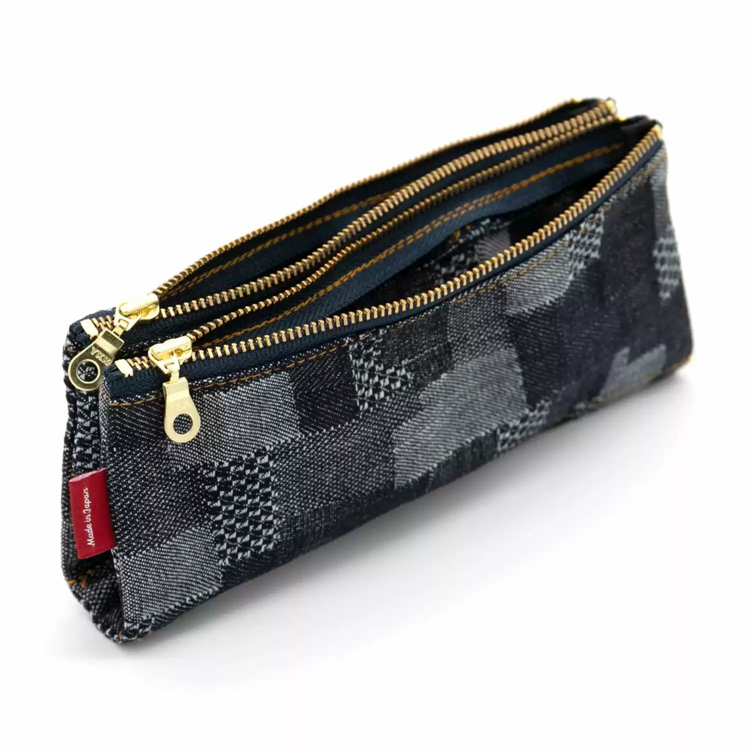 LUDDITE Bendy Pen Case Okayama Denim