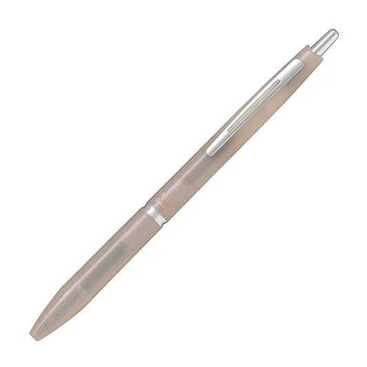 PILOT ACRO 300 Low-Viscosity Oil-Based Ballpoint Pen, 0.3 mm Fine Black Ink Beige