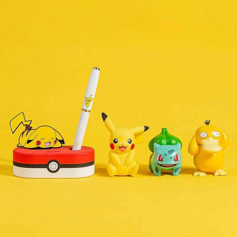 Pimio Pokemon Pikachu Fountain Pen with Stand & Gift Box