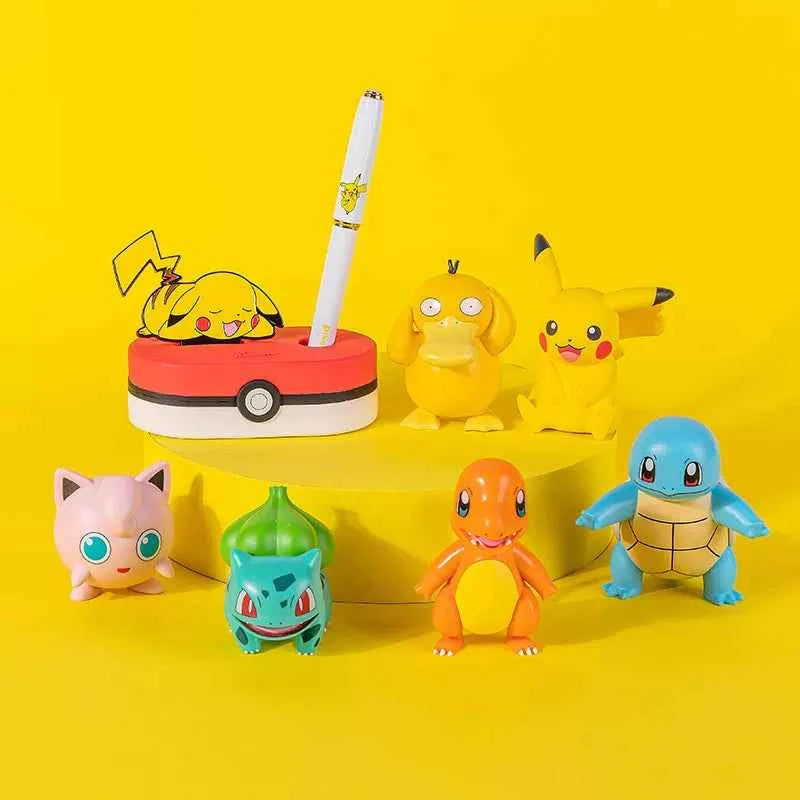 Pimio Pokemon Pikachu Fountain Pen with Stand & Gift Box