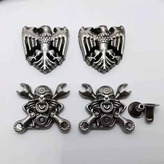 18MM Eagle Head Rivet Studs Vintage Gothic Metal Decorative Nails