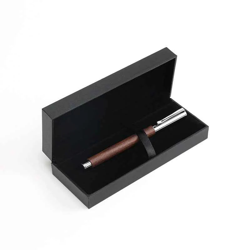 Sankou BZ2 Walnut Wood Ballpoint Pen 0.5mm Men Luxury Gift
