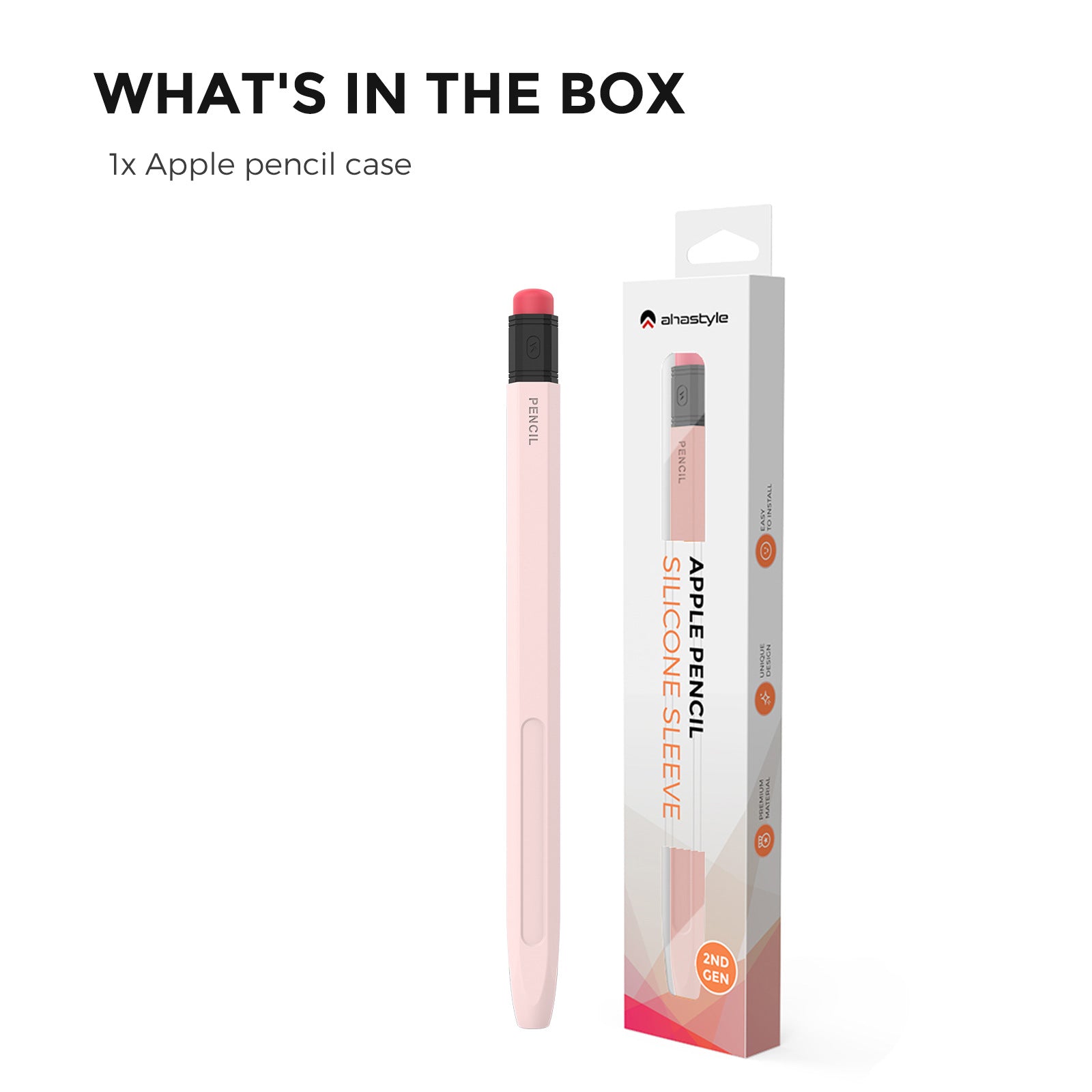 ファンデーション applerio AhaStyle Classic Pencil Case Compatible with Apple Pencil 2st Generati