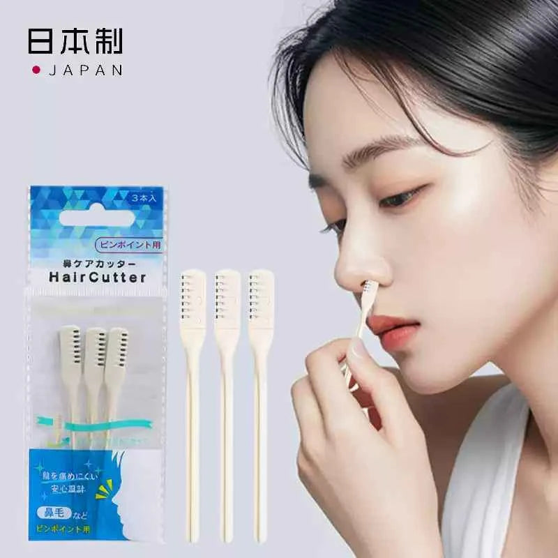 NIKKEN Japan Nose Hair Trimmer Clippers 6-Piece Set