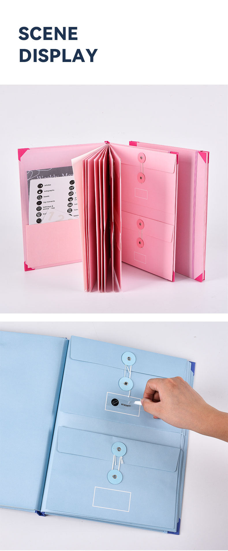 In Case Go Missing Binder Viral TikTok Folio - TTpen