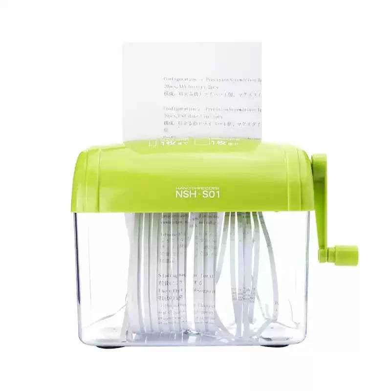 Nakabayashi NSH-S01 Compact Manual Shredder