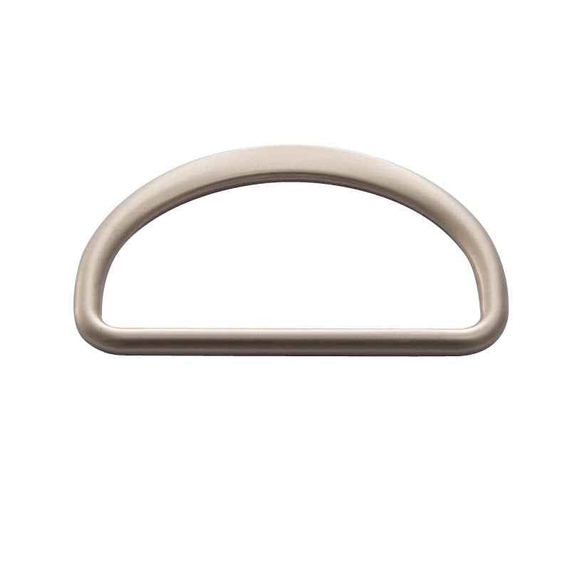 Bronzefarbener flacher D-Ring Gürtelclip mit verstellbarem Metall-Schieber