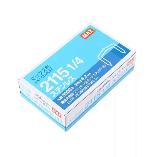 MAX Plier-Type 2115 1/4 Stainless Staples 5000PCS