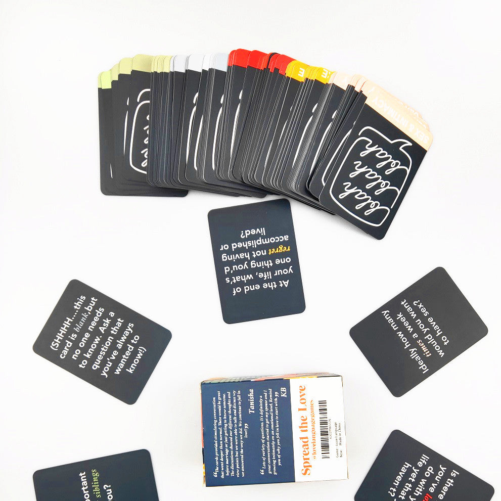 Love Language Couple Card Game