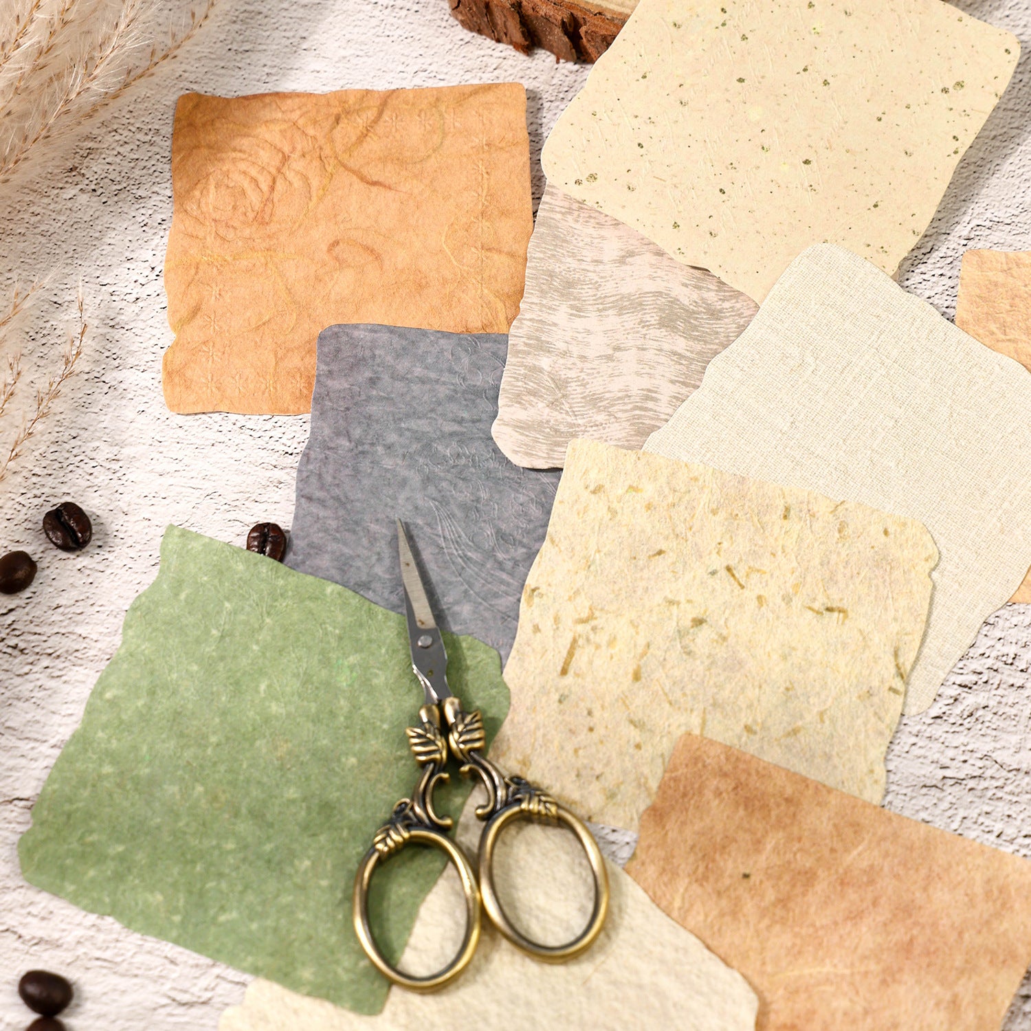 Vintage Seasonal Scrapbook Paper Set – 112 Sheets for Journaling