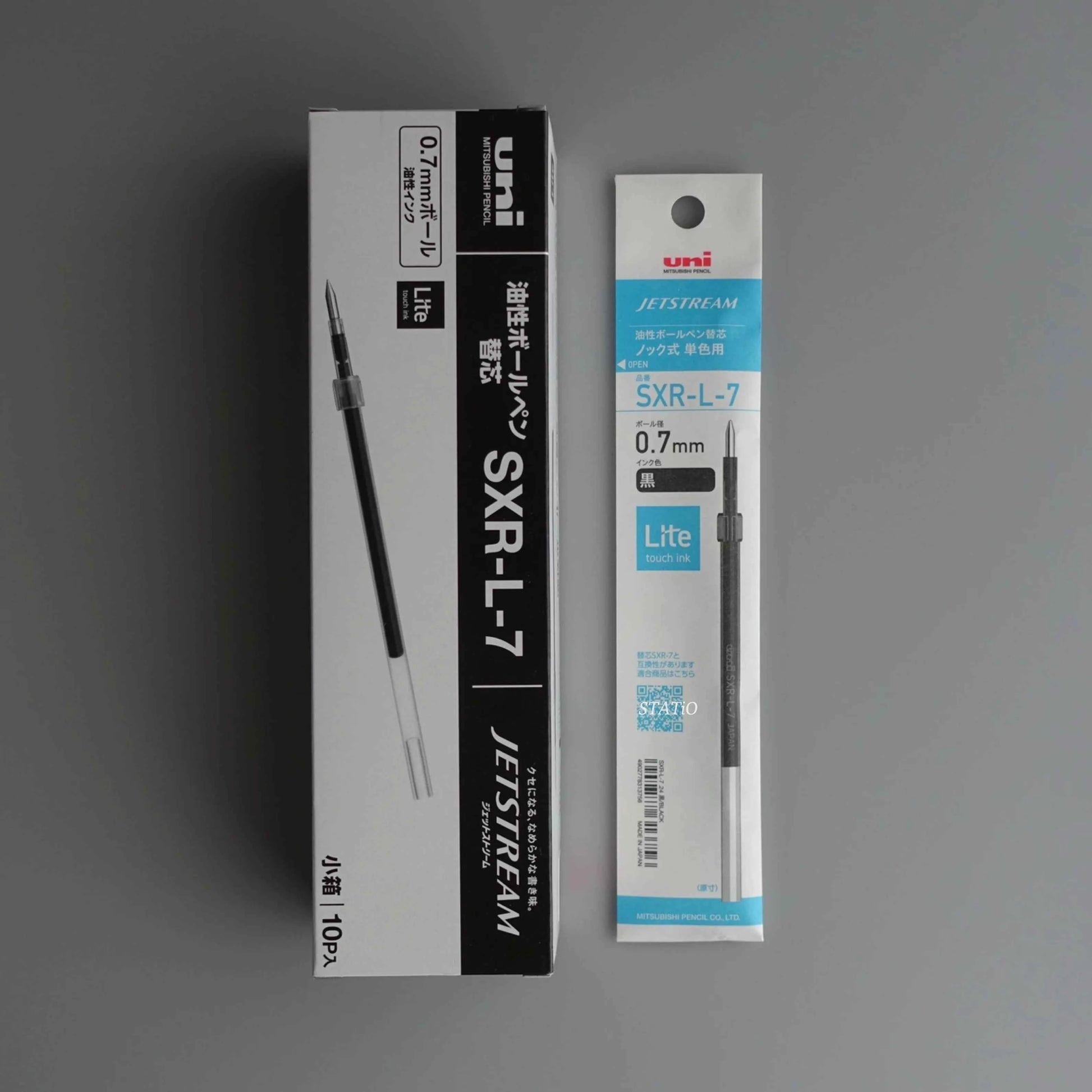 Uni Jetstream SXR-L-7 Lite Touch Ink Pen Refill 0.7mm 10 Pack