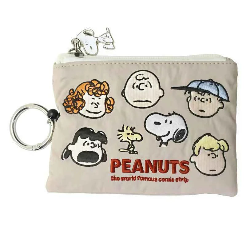 Japanese Kawaii Peanuts Zipper Coin Purse