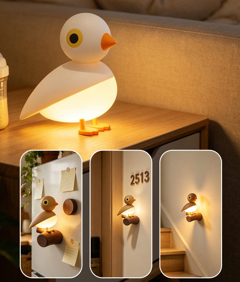 Lucky Bird Rechargeable Night Light | Motion Sensor & Timer Mode | Magnetic | 800mAh | Cordless Home Ambient Light