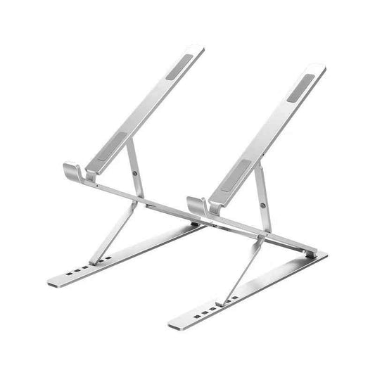 Aluminum Adjustable Portable Foldable Laptop Stand for 10"-17" Laptop Tablet