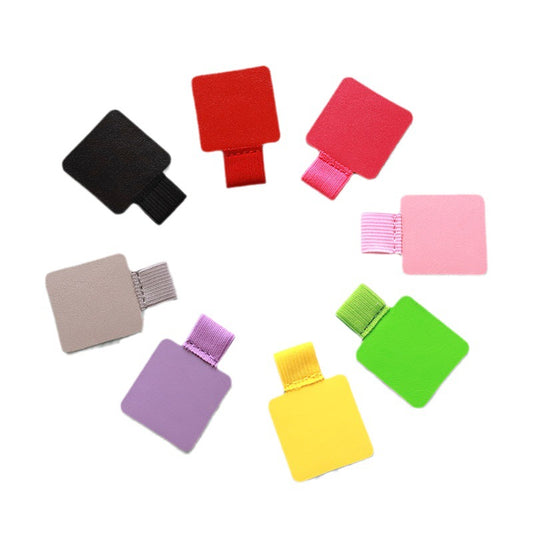 10pcs Self Adhesive Leather Pen Loop Holder for Notebooks