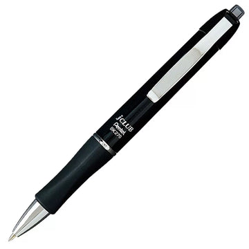 Pentel J-Club BK270 Retractable Ballpoint Pen | 0.7mm Black | 2 Pack