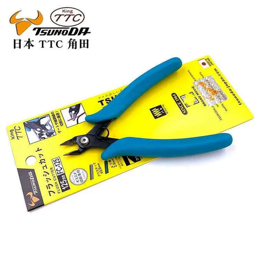 King TTC FC-125 5" Mini Spring Diagonal Cutting Pliers Flush Cutter