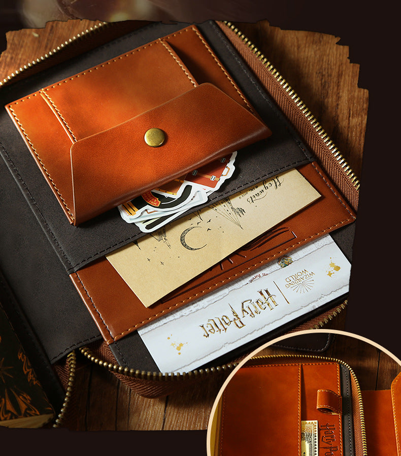 Harry Potter Quidditch Vintage Zip Pouch | PU Leather | 186×138mm