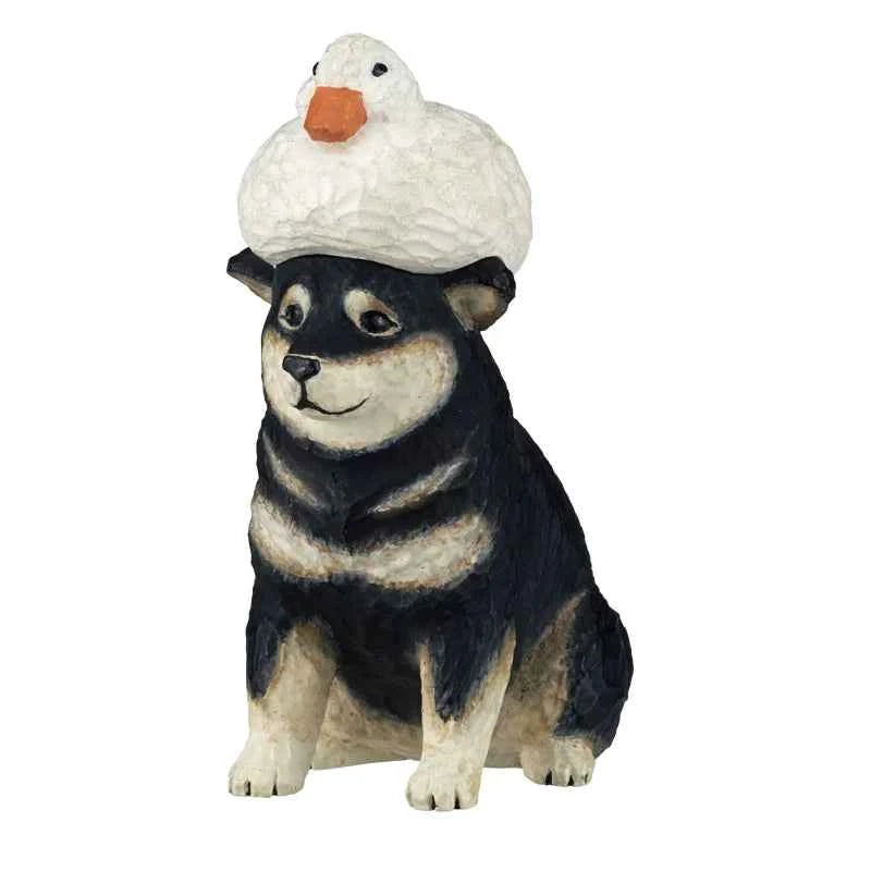 Akane Carved Duck & Dog Gacha 4 Types Pack