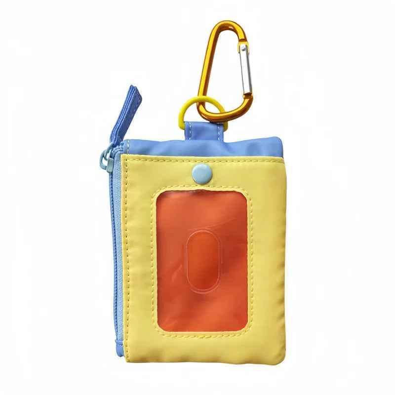 Snoopy Cute Dog Cartoon Color-Block Coin Purse