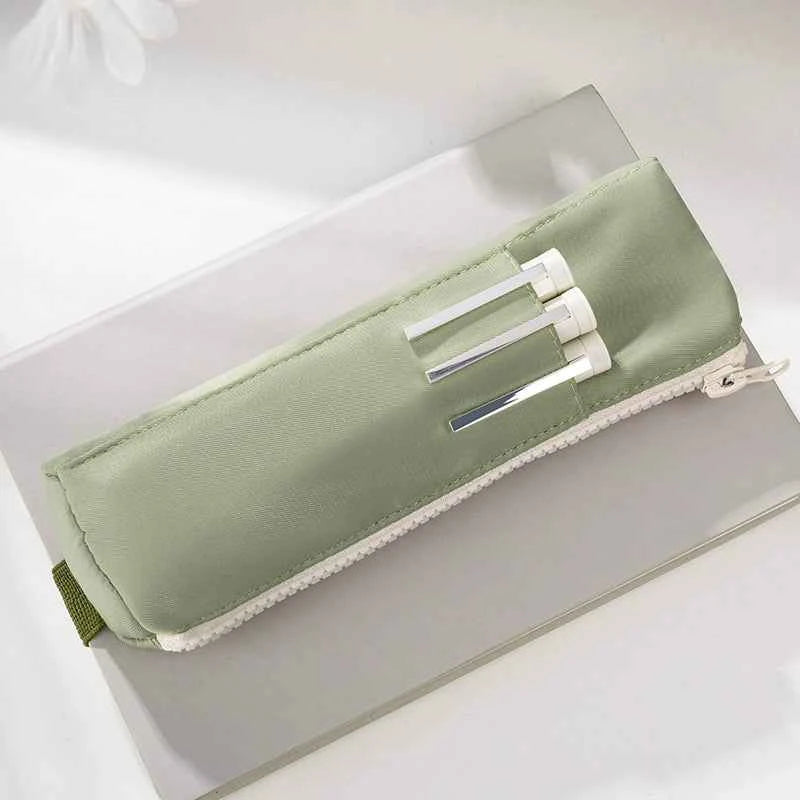 HONGDIAN Pencil Case for Notebook with Adjustable Elastic Band