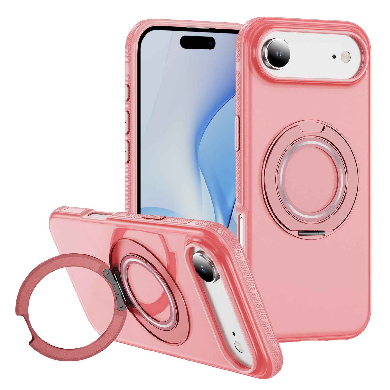 iPhone 17 Rotating Stand Phone Case
