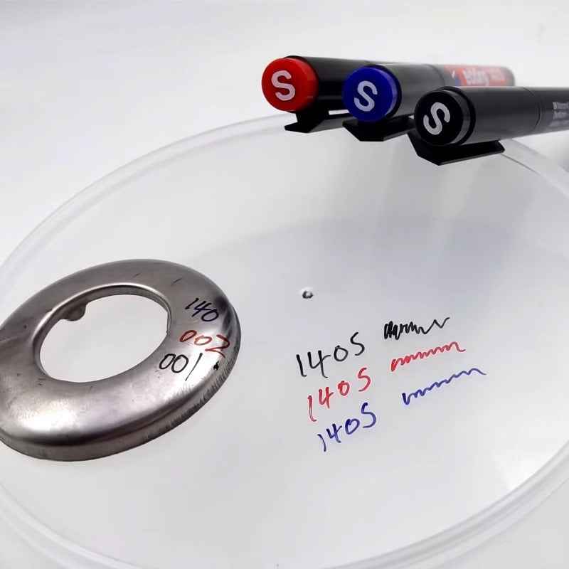 edding 140 S Permanente Marker Pen Black/Red/Blue Ink 10 Pack