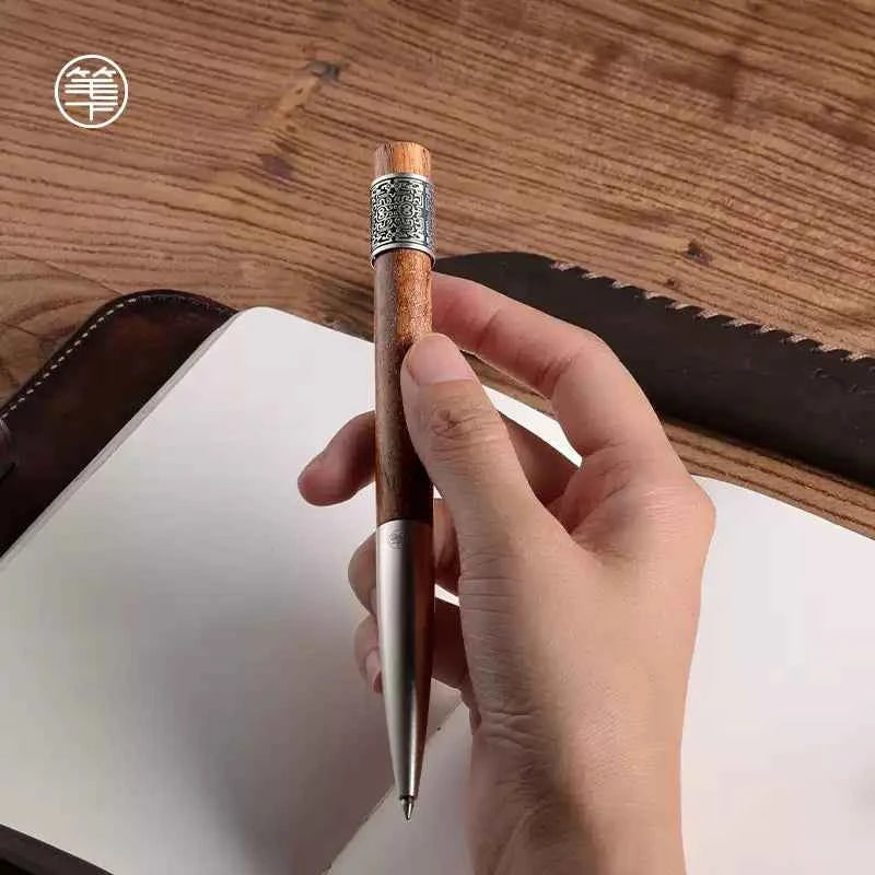 Elegant Rosewood 0.5mm Ballpoint Pen