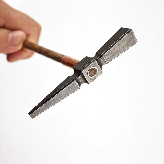 Ciocan micro pentru ceasornicărie – cap din oțel inoxidabil 440C | Ciocan de precizie pentru machete și lucrări manuale | 200 × 72 mm | 38 g