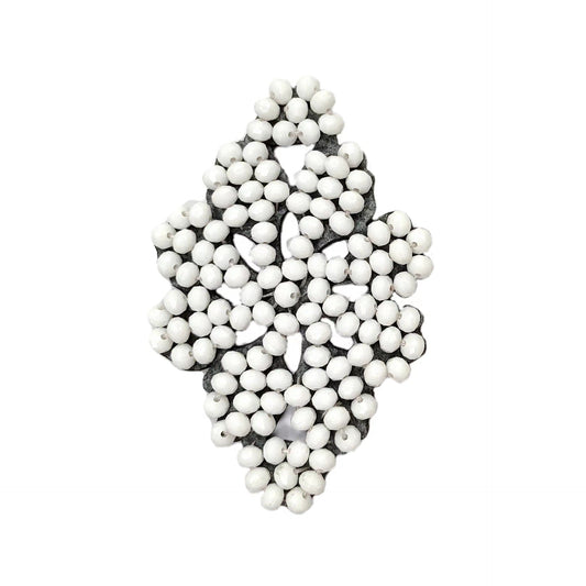 Hand-Beaded Multicolor Crystal Grape Applique 6 Pack