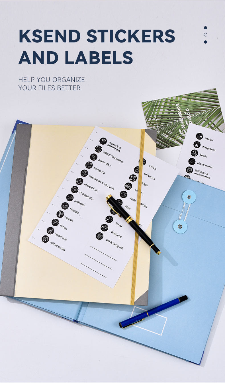 In Case Go Missing Binder Viral TikTok Folio - TTpen