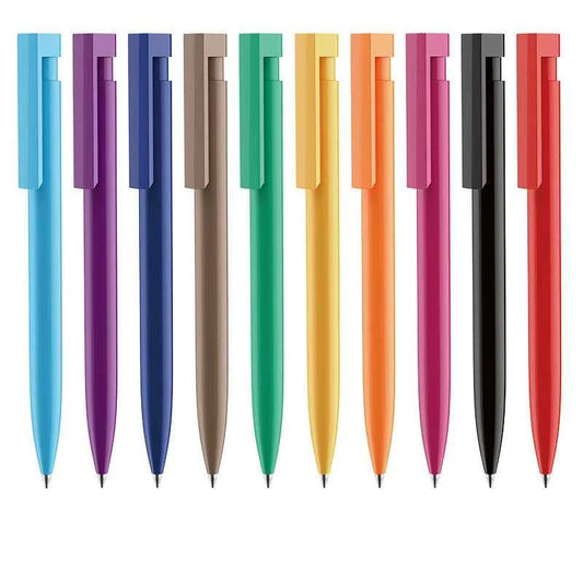 SANKOU ZX9 Retractable Ballpoint Pen Set – 10 Colors, 0.7mm