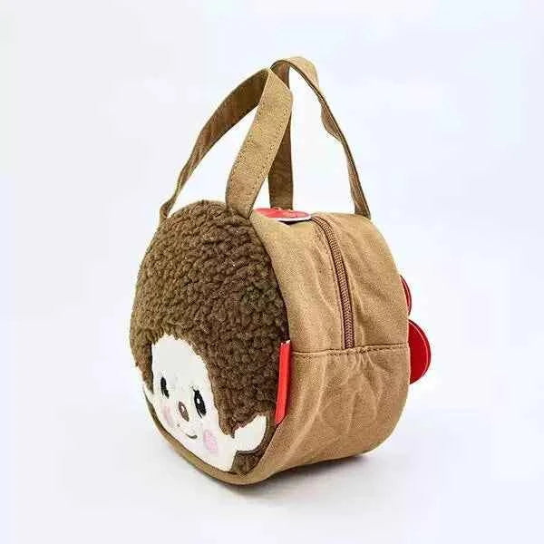 Japanese Kawaii Monchhichi Plush Handbag