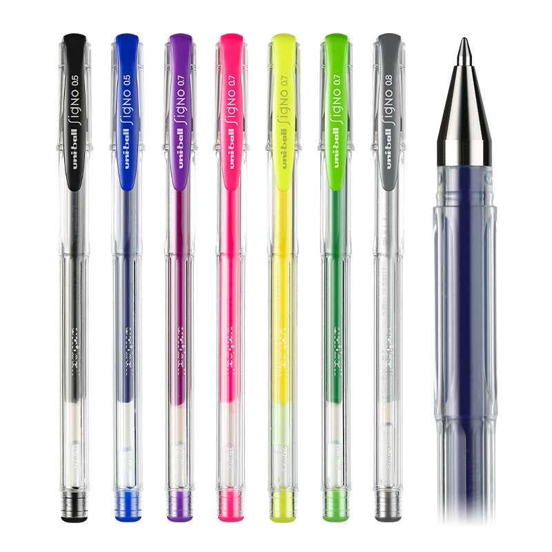 Uni-ball Signo UM-100 Gel Ink Pen - 0.7 mm -10Pcs