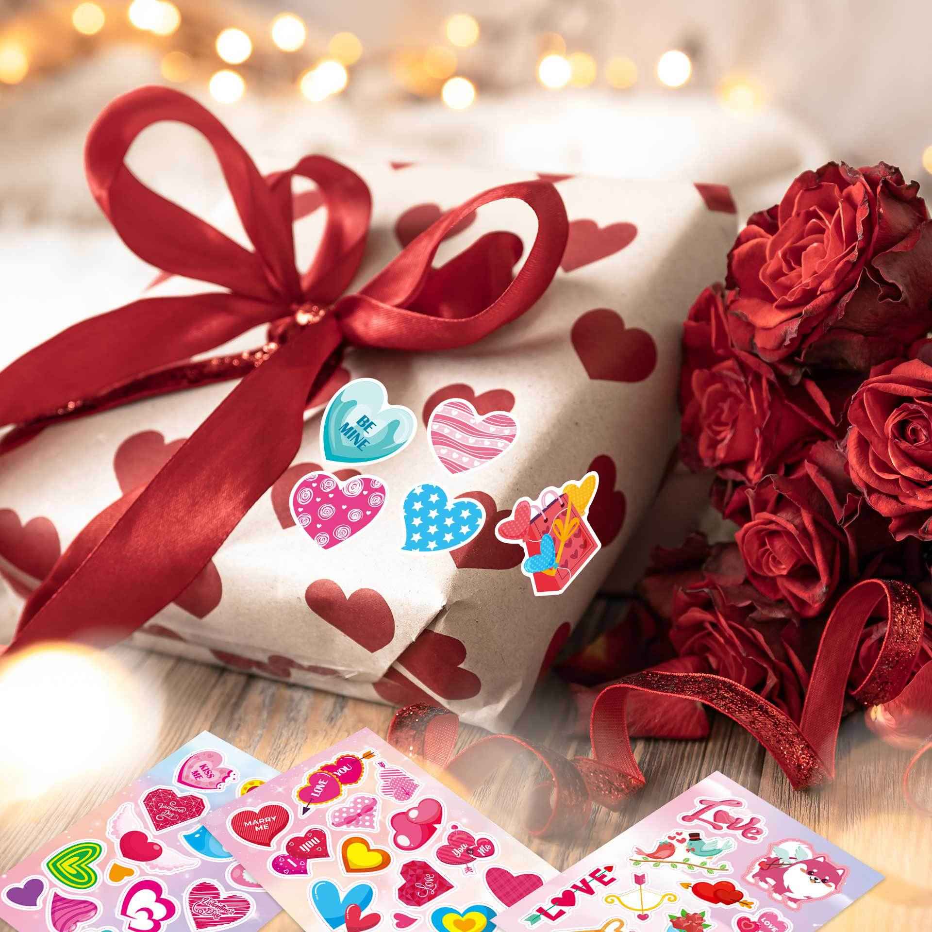 Make a Face Love Heart DIY Stickers for Kids 24 Sheets