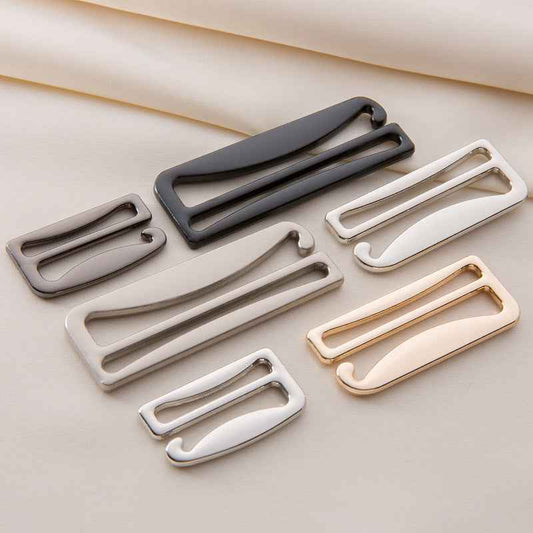 Alloy Bra Strap Adjusters for Lingerie Clothing 20 Pack(5 Sizes)