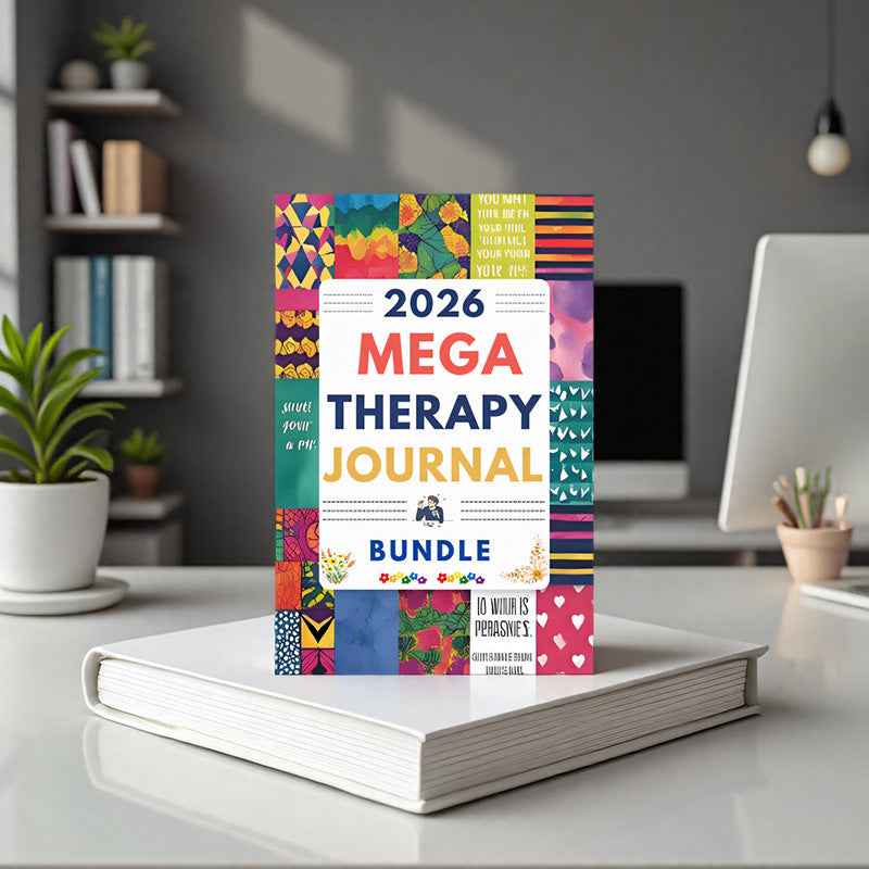 2026 MEGA THERAPY JOURNAL BUNDLE Jumbo Therapeutic Handbook